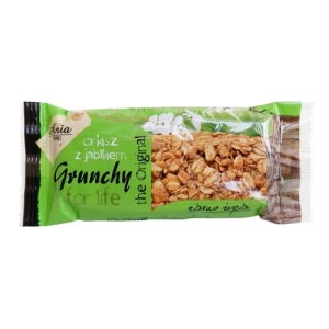 Baton Grunchy orkiszowy z jabłkiem 65g