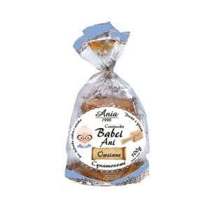 Ciasteczka owsiane cynamonowe 100g