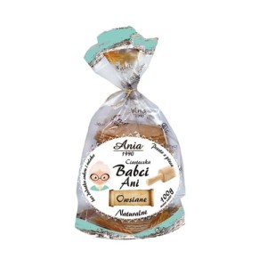 Ciasteczka owsiane naturalne 100g
