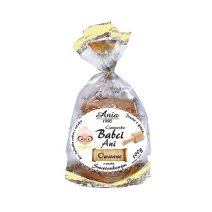 Ciasteczka owsiane o smaku śmietankowym 100g