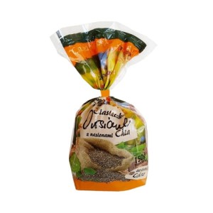Ciasteczka owsiane z nasionami chia 150g