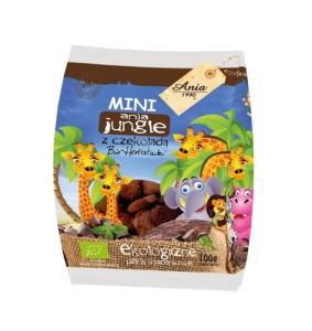Herbatniki pszenne z czekoladą BIO Mini 100g
