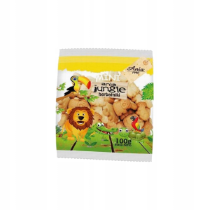 Herbatniki szkolne Mini Jungle 100g