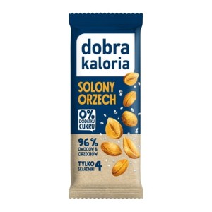 Baton solony orzech bez dodatku cukru 35 g