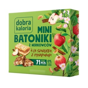 Mini batoniki z orzechów  a'la szarlotka 102 g