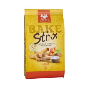 Przekąska z pieczywa o smaku łososiowo-serowym 60 g