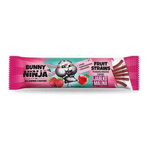 Przekąska owoc.FRUIT STRAWS-pałeczki o smaku jabł-malina 16g
