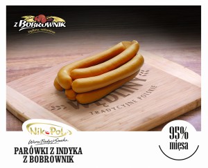 Nik-Pol Parówki z Indyka z Bobrownik