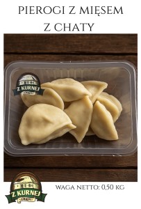PIEROGI Z MIĘSEM Z CHATY 500g