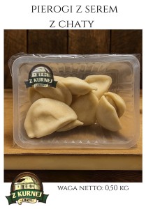 PIEROGI Z SEREM Z CHATY 500g