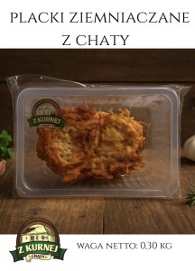 PLACKI ZIEMNIACZANE Z CHATY 300g