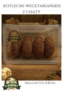 KOTLECIKI WEGETARIANSKIE Z CHATY 400g