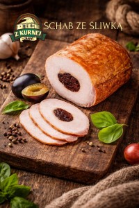 Schab ze śliwką vac