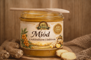 Miód z rokitnikiem i imbirem