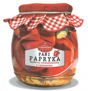 Papryka konserwowa z czosnkiem 700g