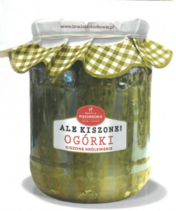 Ogórki kiszone 710g