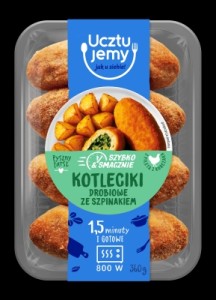 Gastronom Kotlet Devolay ze Szpinakiem 360g