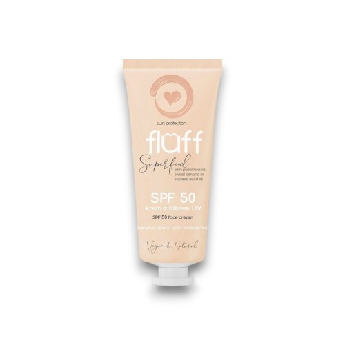 FLUFF KREM DO TWARZY SPF50 WYRÓWNUJĄCY KOLORYT 50ML (1-Photoroom.jpg