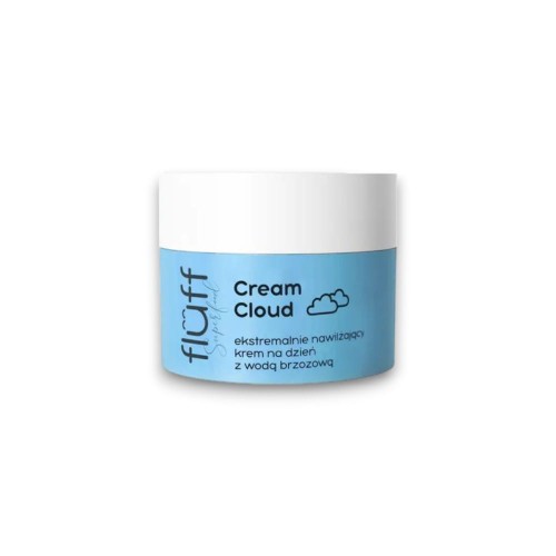 FLUFF CREAM CLOUD EKSTREMALNE NAWILŻANIE KREM NA DZIEŃ Z WODĄ BRZOZOWĄ 50ML (1-Photoroom.jpg
